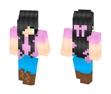 skinned minecraft|minecraft skindex girl.